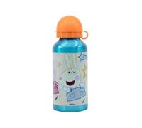 My sweety pop Gourde Aluminium Pour enfant Crèche École Vacances Repas 17 5 | cm 400 ml Hydratation Peppa Pig Bleu Pour fille