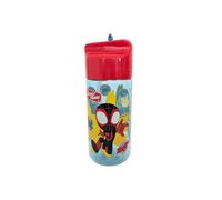 My sweety pop Gourde enfant plastique avec paille Spidey 17 cm Bouteille