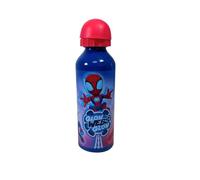 My sweety pop | Gourde Enfant Spiderman en Aluminium 500ml | Bouteille d'eau sans BPA École et Sport | Modèle Spidey Ghost-Spider et Miles Morales | Licence Officielle Marvel