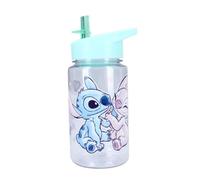 My sweety pop - Gourde - Plastique -Stitch - Pour enfant - Crèche - Maternelle - Ecole - Vacances - Repas - 12 cm - Pour Fille - 450 ml - Hydratation - Idée Cadeau