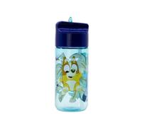 My sweety pop - Gourde pour garcon Bluey - Plastique - Pour enfant - Crèche - Maternelle - Ecole - Vacances - Repas - 18 cm - 430 ml - Hydratation - Idée Cadeau - Sans BPA
