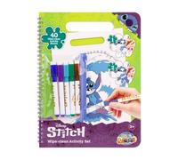 My sweety pop | Livre de Coloriage à l’Eau Magique Disney Stitch | Peinture Réutilisable Sans Tache pour Enfant | Kit Activité Créative avec Pochette de 5 Feutres Effaçables | Idée Cadeau Anniversaire