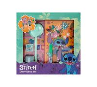My sweety pop | Super Diario Deco Set Stitch | Journal Intime avec Stylo Pompon et Accessoires | Kit de Papeterie Disney Lilo et Stitch pour Fille | Loisirs Créatifs et Décoration de Carnet