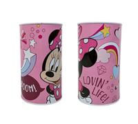 My Sweety Pop Tirelire en métal Minnie Mouse Rose école Rangement Pièces 17
