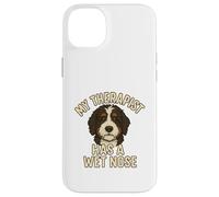 My Therapist Has a Wet Nose - Bernedoodle Edition Coque pour iPhone 14 Plus