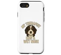 My Therapist Has a Wet Nose - Bernedoodle Edition Coque pour iPhone SE (2020) / 7/8