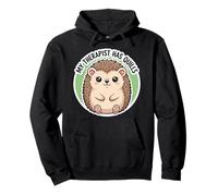 My Therapist Has Quills Adorable propriétaire hérisson Erinaceinae Love Sweat à Capuche