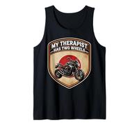My Therapist Has Two Wheels Street Motocycle Japan Motorcycle Débardeur