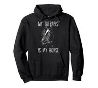 My Therapist is My Horse - Thérapie par Les Chevaux Sweat à Capuche