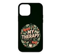 My Therapy Grows on Vines Humour Jardin Tomates Coque pour iPhone 12 Mini