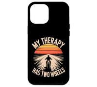 My Therapy Has Two Wheels Moto Coque pour iPhone 12 Pro Max