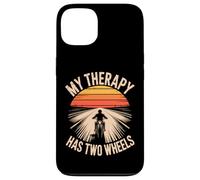 My Therapy Has Two Wheels Moto Coque pour iPhone 13