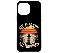 My Therapy Has Two Wheels Moto Coque pour iPhone 13 Pro Max