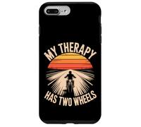 My Therapy Has Two Wheels Moto Coque pour iPhone 7 Plus/8 Plus