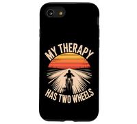 My Therapy Has Two Wheels Moto Coque pour iPhone SE (2020) / 7/8