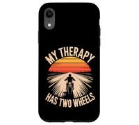 My Therapy Has Two Wheels Moto Coque pour iPhone XR