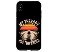 My Therapy Has Two Wheels Moto Coque pour iPhone XS Max