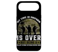 My Time in Uniform is Over But Being a Desert Storm Vetera Coque pour iPhone Air