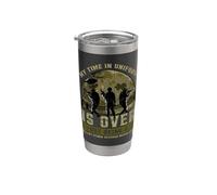 My "Time" In Uniform Is Over But Being a Desert Storm Vetera Gobelet isotherme en acier inoxydable double paroi