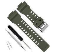 My Time OliBoPo Bracelet de montre de remplacement pour Casio G-Shock pour homme GD120/GA-100/GA-110/GA-100C, 30 millimètres, Pas de gemme