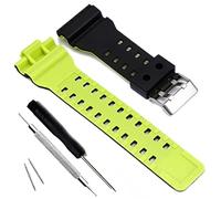 My Time OliBoPo Bracelet de rechange pour homme Casio G-Shock GD120/GA-100/GA-110/GA-100C, 22 mm