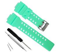 My Time OliBoPo Bracelet de rechange pour homme Casio G-Shock GD120/GA-100/GA-110/GA-100C, 29 mm, Silicone, Pas de gemme