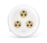 My Trafile Matrices ligne Pro N°15 Udon 4mm en POM avec inserts professionnels, compatible avec la machine à pâtes Philips Avance/série 7000