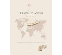 My Travel Planner Journal | Luxury A4 Hardcover Organizer with Packing Lists, Budgets & Itineraries | 200-Page: Diary with Outfits, Locations, Accommodation, Trip Highlights & Memory Keepsake Pages