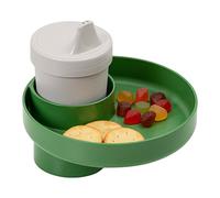 My Travel Tray/Round - Fabriqué aux États-Unis. Convertissez facilement votre porte-gobelet actuel en plateau et porte-gobelet pour une utilisation avec des sièges de voiture, rehausseurs, poussettes