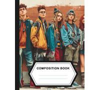 My Tribe: Back to School Graph Paper Quad Ruled 5x5 110-Page Composition Notebook