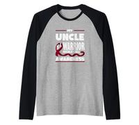 My Uncle is A Warrior Faucille Cell Awareness Manche Raglan