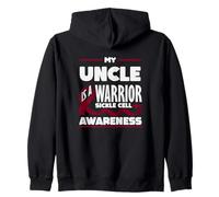 My Uncle is A Warrior Faucille Cell Awareness Sweat à Capuche