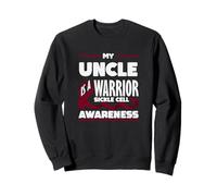 My Uncle is A Warrior Faucille Cell Awareness Sweatshirt