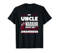 My Uncle is A Warrior Faucille Cell Awareness T-Shirt
