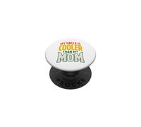 My Uncle is Definitely Cooler Than My Mom Niece Neveu Boys PopSockets PopGrip Adhésif