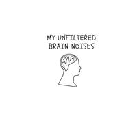 My Unfiltered Brain Noises: A Minimalist Dotted Notebook for Notes, Thoughts, and Sketches