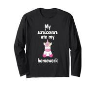 My Unicorn Ate My Homework Unicorn Lover Manche Longue