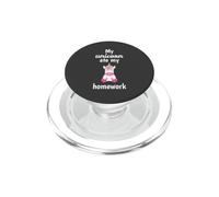 My Unicorn Ate My Homework Unicorn Lover PopSockets PopGrip pour MagSafe