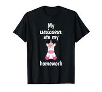 My Unicorn Ate My Homework Unicorn Lover T-Shirt