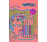 My Unicorns Number Coloring Book 4 Magic World (en anglais)