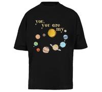 My Universe T-Shirt Oversize Unisexe Noir Baggy Tee