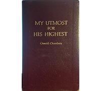 My Utmost for His Highest