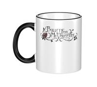 My Valentine Rock Band Bullet Mug Céramique 330ml - Tasse Café Thé Rock Musique - Accessoire Fans Metal - Cadeau Originale