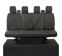 My Van MVSC180B Housses de siège pour Ford Transit Van MK8 à partir de 2014 | Imperméables et faciles à installer | Arrière (avec bascule) Noir