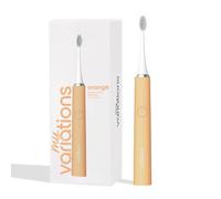 My Variations ® - Brosse à Dents Électrique - Technologie Sonique - 1 Mois d'Autonomie - 5 Modes de Brossage - Minuteur de 2 Min Intégré - Recommandé par les Dentistes - Chargement USB-C - Orange