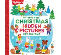 My Very First Christmas Hidden Pictures Lift-the-flap: Christmas Lift-a-flap Board Book With Hidden Pictures Puzzles for Babys First Christmas Gift