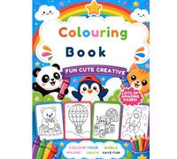 My Very First Coloring Book: 50 Fun & Easy Coloring Pages for Toddlers and Kids Ages 1-4 | Cute Animals, Everyday Objects, and Simple Shapes