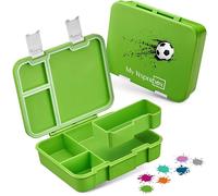 My Vesperbox Boîte à déjeuner pour enfant avec compartiments [JIN] - Boîte à lunch avec compartiments - Boîte à bento - Boîte à casse-croûte pour l'école et la maternelle - Boîte à déjeuner pour