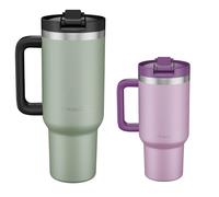 My Vesperbox Ensemble isotherme - Tasse mentonnière 500 ml + ThermoMinny 600 ml - Sans BPA - Anti-fuite - Pour enfants et adultes - École, bureau, loisirs, extérieur