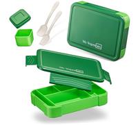 My Vesperbox, Jin Bento Box Boîte à Lunch Pour Enfants, Extrêmement Robuste, Idéale Pour la Crèche et l'école, Vert